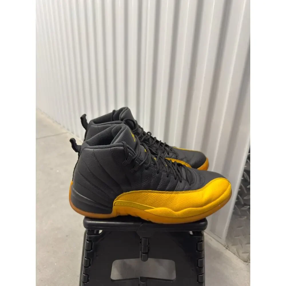 Nike Air Jordan 12 University Gold Black 2020 Size 11.5 Men's - 130690-070